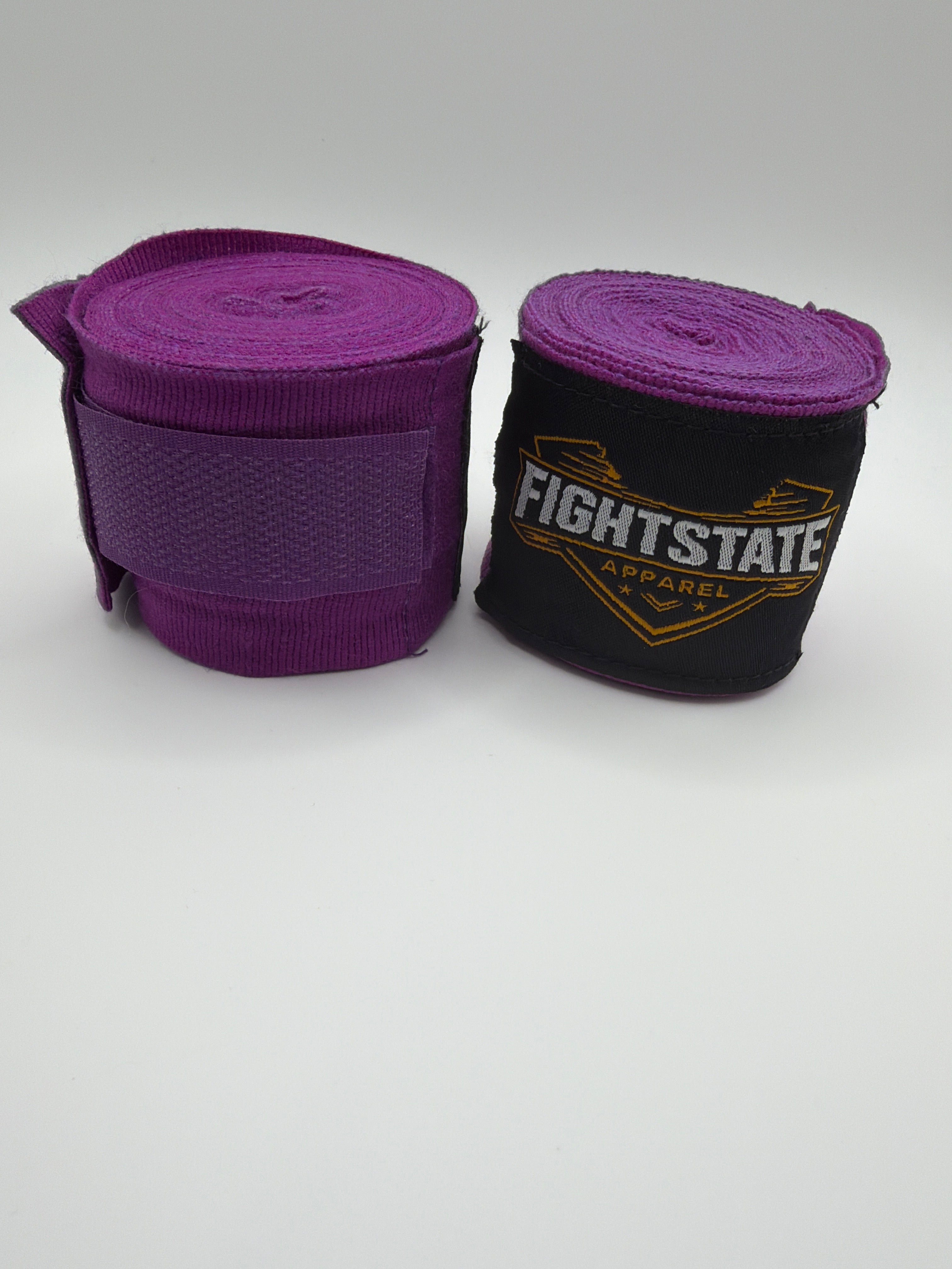 FightState Apparel Mighty Purple Hand Wraps