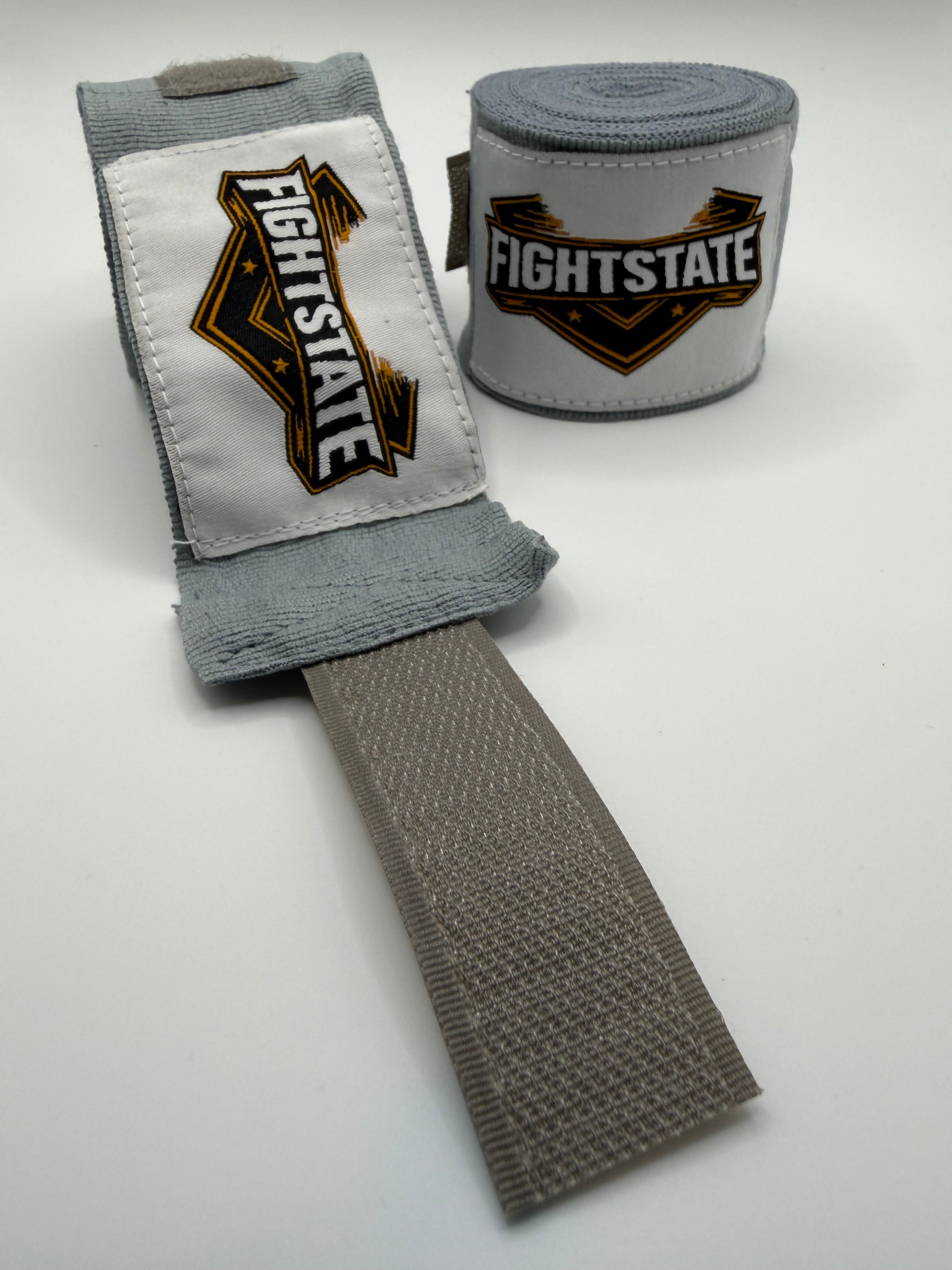 FightState Steel Grey Hand Wraps